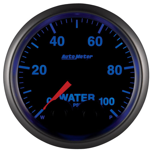Autometer Elite Water Pressure Gauge 7 Color 52mm - Universal