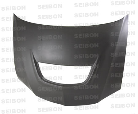 Seibon Dry Carbon Fiber OE Style Hood - 2003-2006 Mitsubishi Evo 8/9