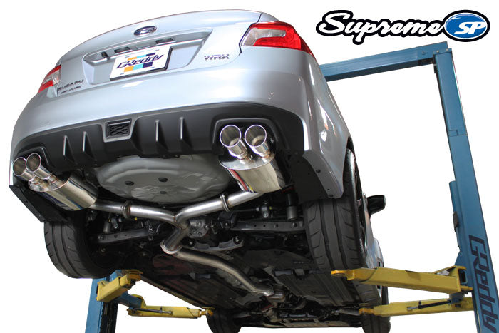 GReddy Supreme SP Cat-Back Exhaust System - 2015-2021 Subaru WRX/STI