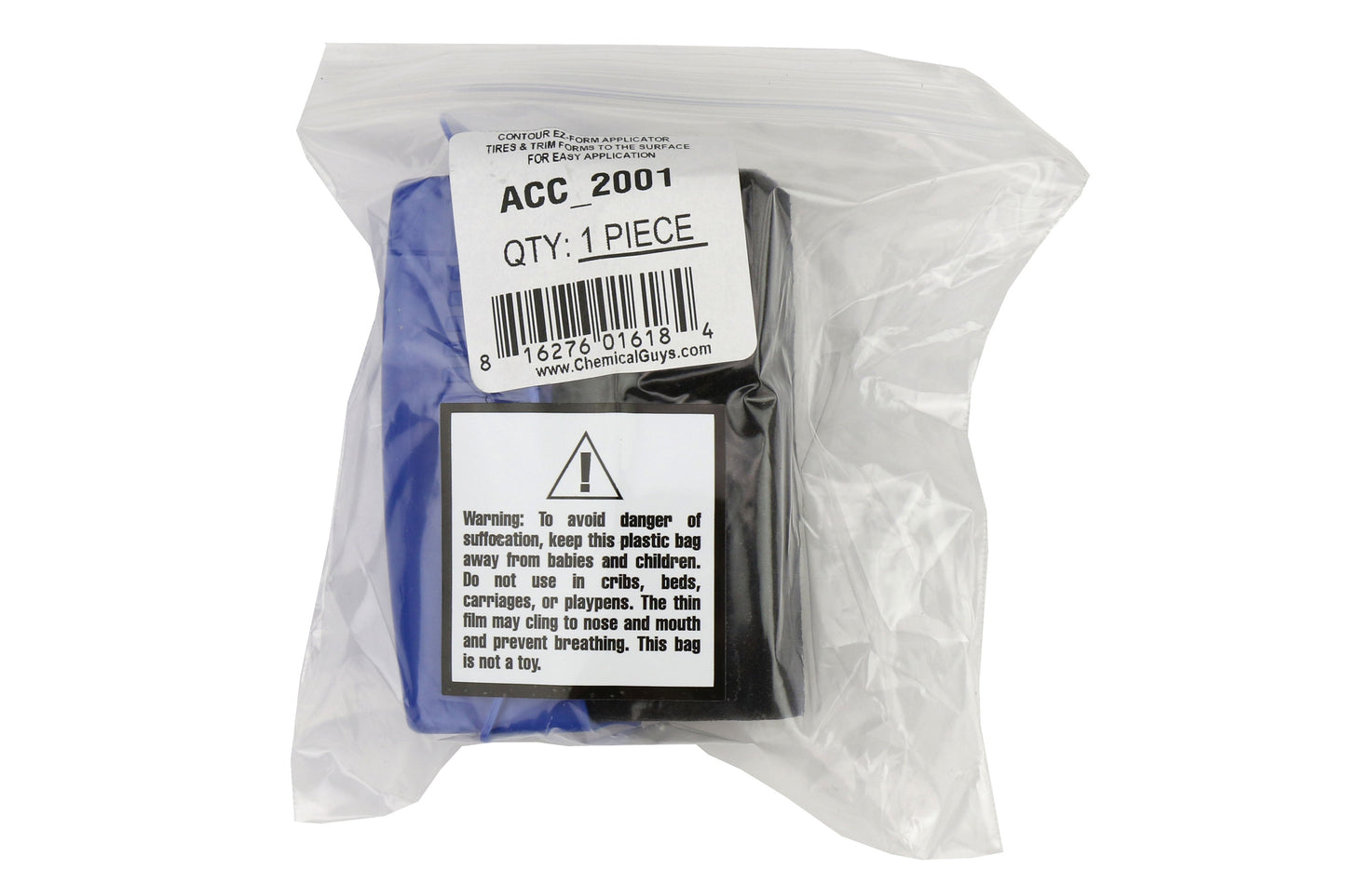 Chemical Guys Contour EZ-Form Tires and Trim Applicator - Universal