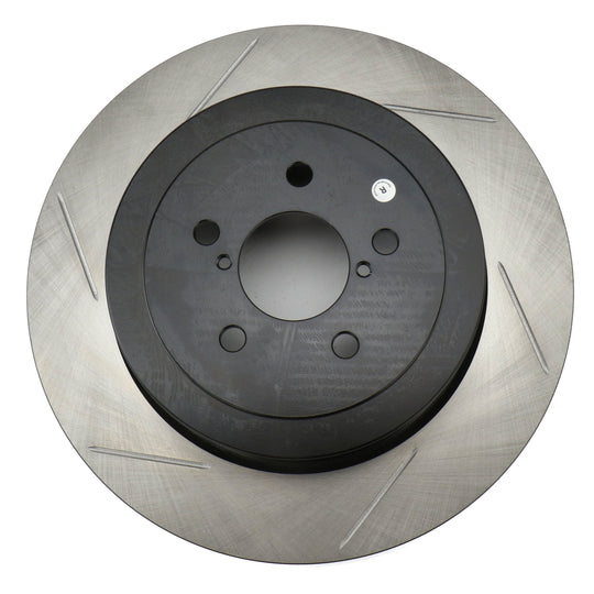 Stoptech Slotted Rear Right Rotor Single - 2004 Subaru STI