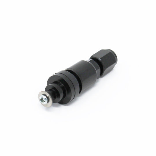 Torque Solution Billet TPMS Valve Stem Single Black - 2008-2021 Subaru WRX / STI / 2008-2019 Forester / 2008-2020 Legacy / 2008-2014 Tribeca 2013-2015 Crosstrek XV