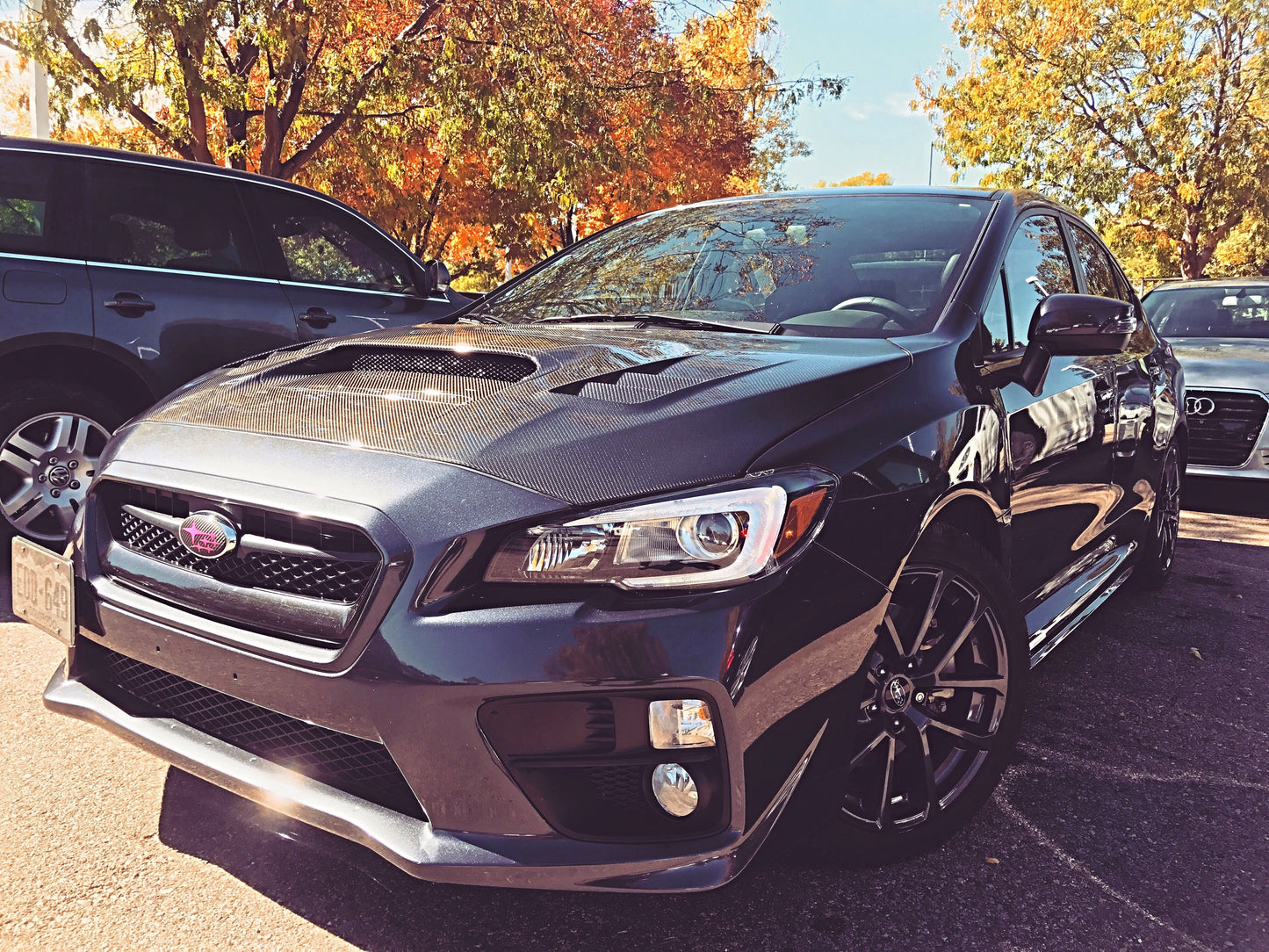 Seibon Carbon Fiber CW Style Hood - 2015-2024 Subaru WRX/STI