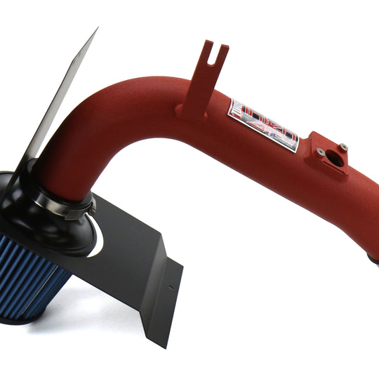 Injen Cold Air Intake Wrinkle Red - 2008-2014 Subaru WRX / STI