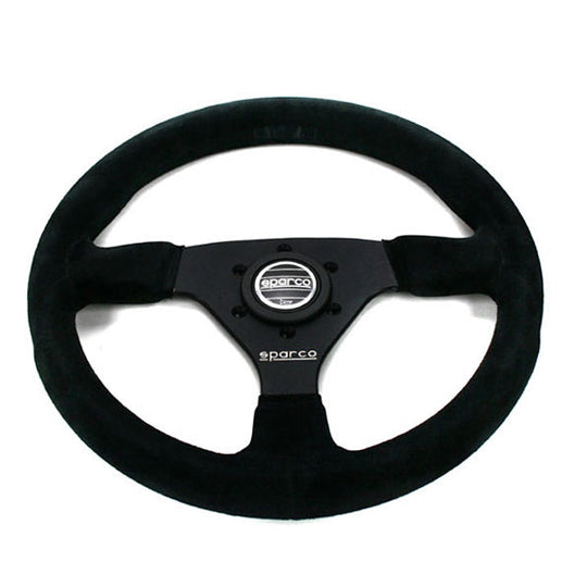 Sparco Steering Wheel 383 Black Suede - Universal