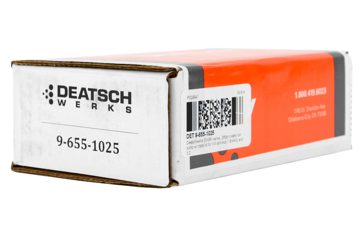 DeatschWerks DW65v Series Fuel Pump w/ Install Kit - Volkswagen/Audi AWD Models (inc. 2004 Volkswagen Golf R32 / 2000-2006 Audi TT)