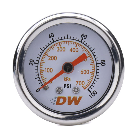 DeatschWerks Mechanical Fuel Pressure Gauge - Universal