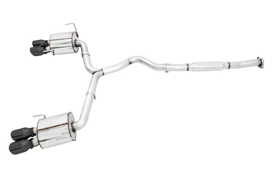 AWE Touring Edition Cat-Back Exhaust (Diamond Black Tips) - 2022-2024 Subaru WRX