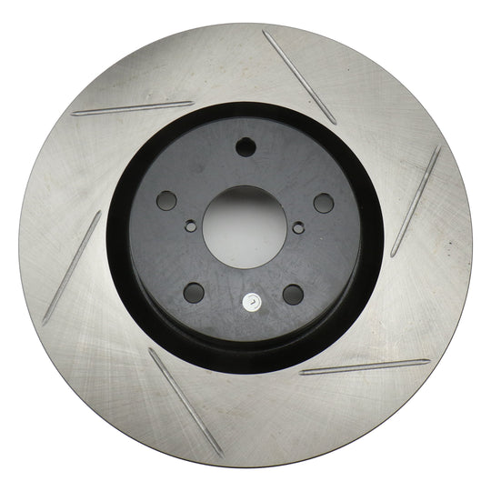 Stoptech Slotted Front Left Rotor Single - 2005-2017 Subaru STI