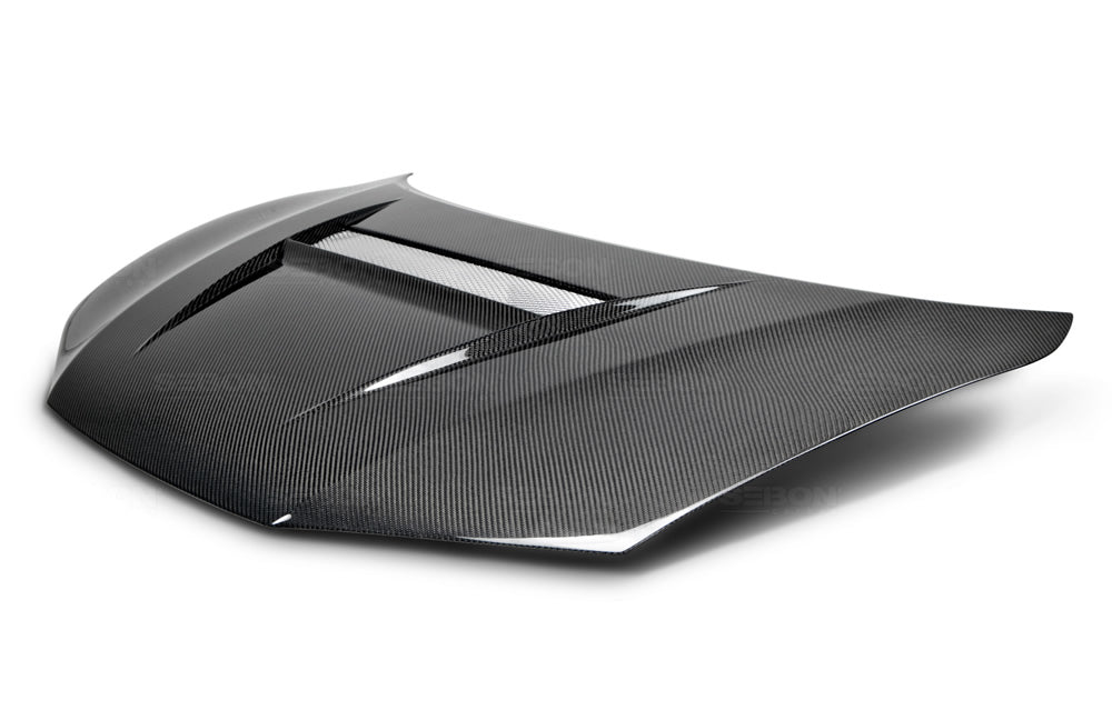 Seibon Carbon Fiber VSII-Style Hood - 2014-2015 Honda Civic Coupe