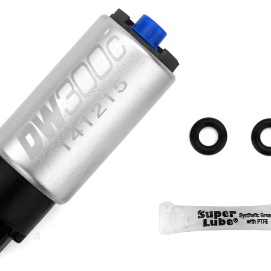 DeatschWerks DW300C Series Fuel Pump w/ Install Kit - Mazda/Acura (inc. 2006-2014 Mazda MX-5 Miata / 2002-2006 Acura RSX)