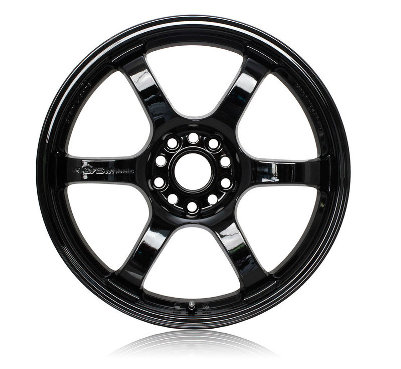 Rays Gram Lights 57DR Glossy Black 18x9.5 +38mm 5x100 (Single Wheel) - 2013-2024 Subaru BRZ / Scion FR-S / Toyota GR86 / 2014-2018 Subaru Forester