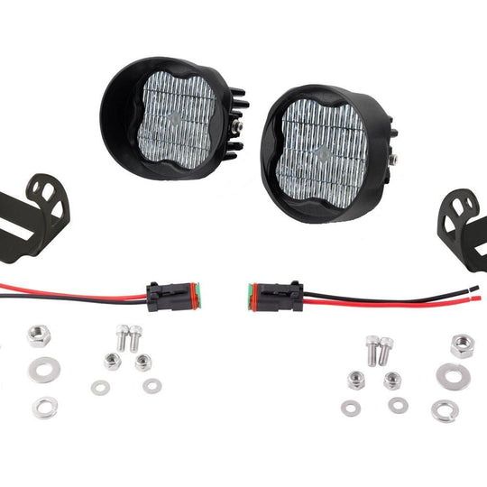 Diode Dynamics SS3 Pod Max Angled Fog Light Kit White