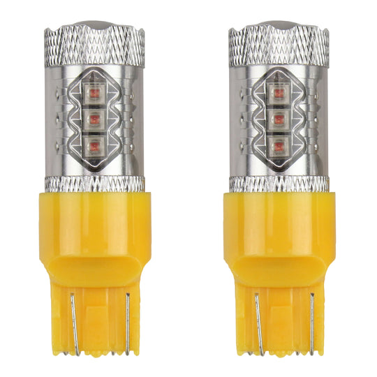 Diode Dynamics 7443 XP80 LED Amber Bulb Pair - Subaru Models