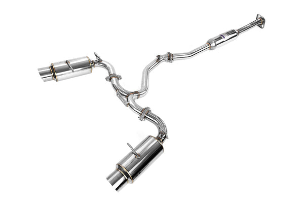 Invidia N1 Cat Back Exhaust - Stainless Steel Tips - 2013-2024 Scion FR-S / Subaru BRZ / GR86 / Toyota 86 | HS12SSTGTP