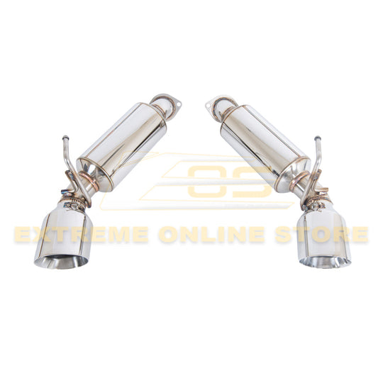 Nissan 370Z | Infiniti Q60 | G37 Coupe Axle Back 4.5" Dual Tips Exhaust