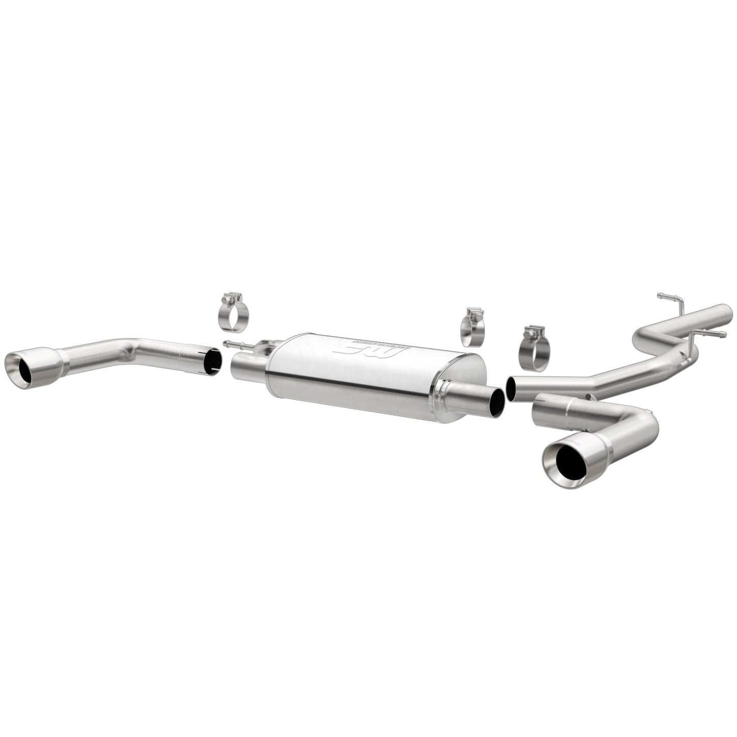 MagnaFlow Touring Series Cat Back Exhaust System - Audi A3 Quattro 2015+