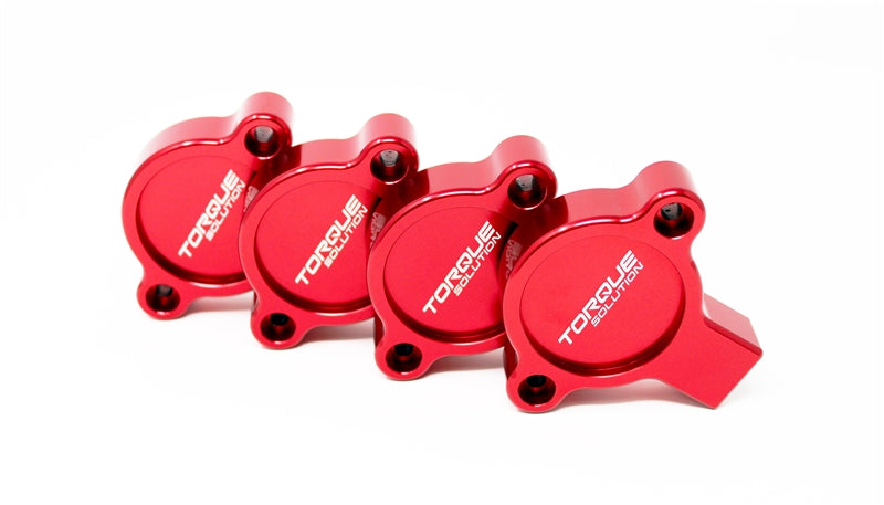 Torque Solution AVCS Cam Sensor Covers Red - Subaru 2015-2021 WRX / 2013-2021 Scion FR-S / Subaru BRZ / Toyota 86