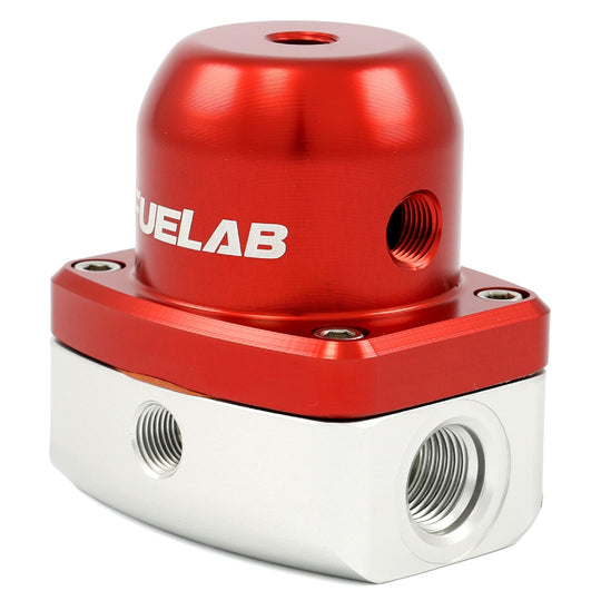 Fuelab 515 Series Adjustable Fuel Pressure Regulator -6ORB Red - Universal