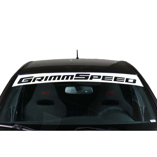 GrimmSpeed 43in Windshield Banner - Universal