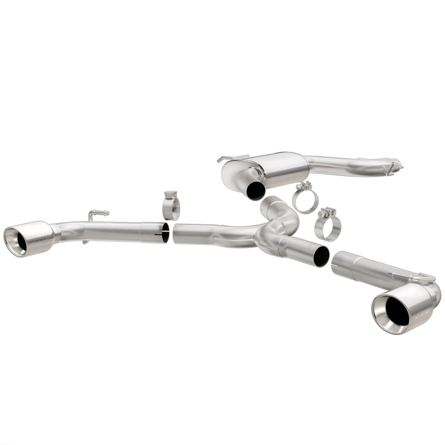 MagnaFlow Touring Series Cat Back Exhaust System - 2010-2014 Volkswagen GTI (Mk6)