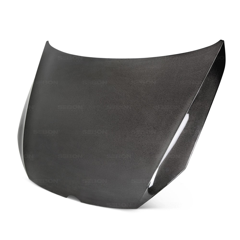 Seibon OEM Style Carbon Fiber Hood - 2015-2019 Volkswagen GTI / Golf R