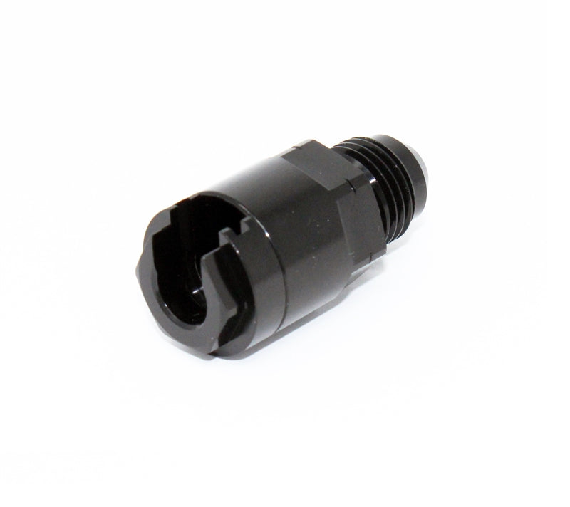 Torque Solution Locking Quick Disconnect Adapter Fitting 3/8in SAE to -8AN Female - Universal
