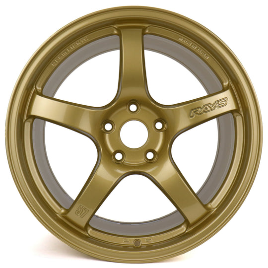 Rays Gram Lights 57CR E8 Gold 18x9.5 +38mm 5x114.3 (Single Wheel) - 2015-2024 Subaru WRX / 2015-2021 STI / 2019-2024 Forester