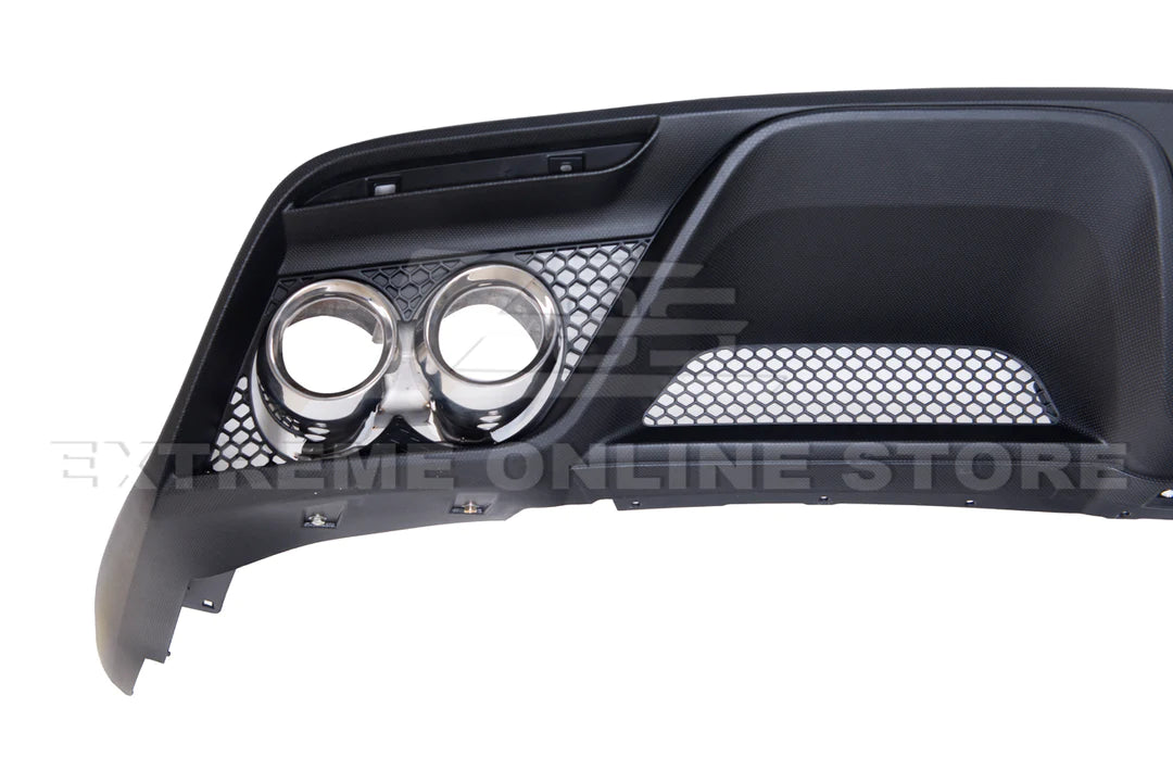2015-2017 EOS Ford Mustang GT350 Quad Tip Diffuser