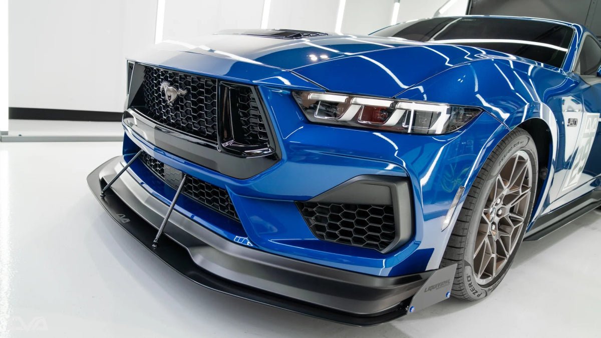 LVA 2024+ FORD MUSTANG S650 RTR FRONT SPLITTER - 4thto5thAutomotive