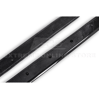 2014-20 BMW F80 M3 Carbon Fiber Side Skirts Rocker Panels