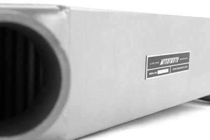 Mishimoto Race Top Mount Intercooler Kit Silver w/ Black Charge Pipe - 2015-2021 Subaru WRX