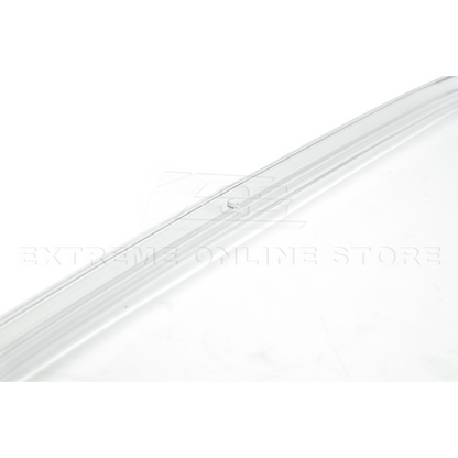 Corvette C6 Clear Heat Extractor Hood Insert | ZR1 Conversion Package