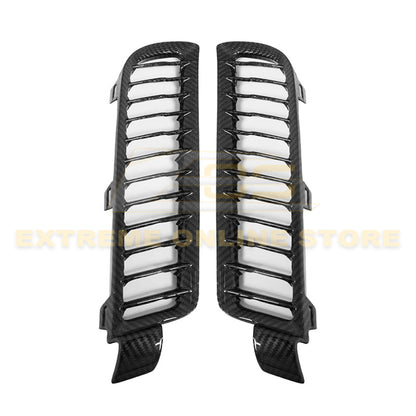 Corvette C7 DRY CARBON FIBER Replacement Rear Diffuser Vent