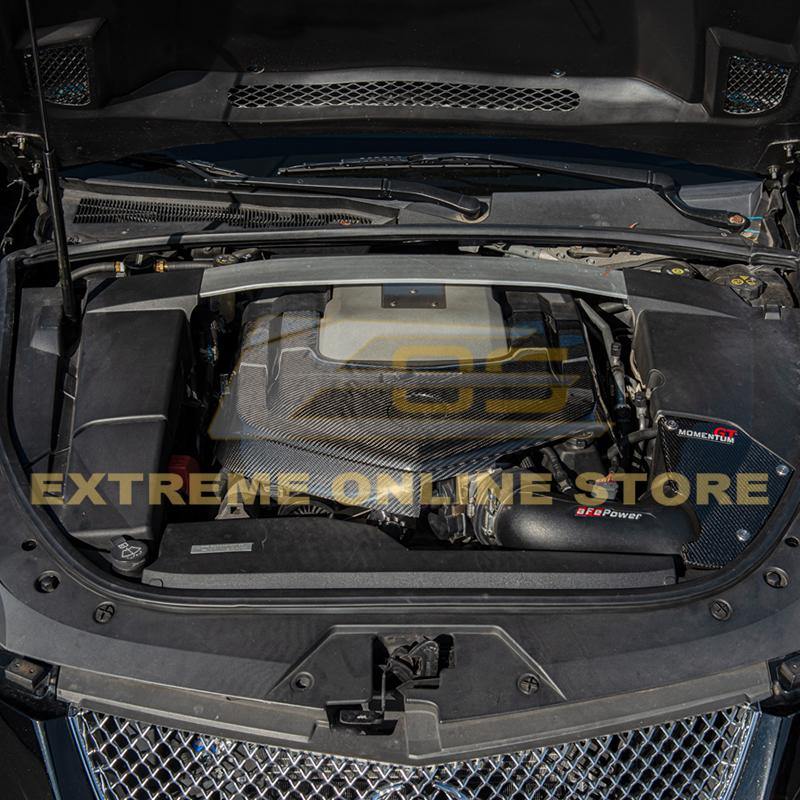 2009-15 Cadillac CTS-V Dry Carbon Fiber Front Engine Cover