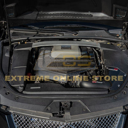2009-15 Cadillac CTS-V Dry Carbon Fiber Front Engine Cover