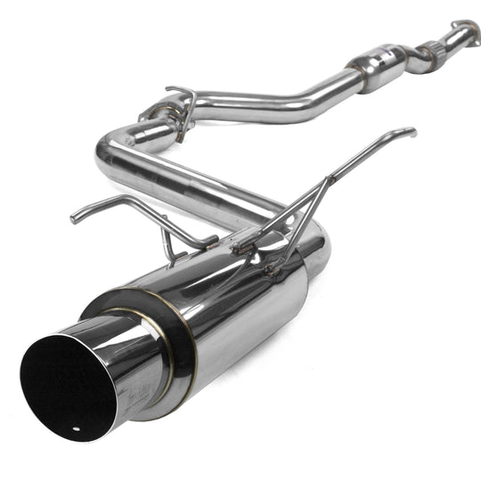 Invidia N1 Single Exit Cat-back Exhaust - Stainless Steel Tips - 2022-2024 Subaru WRX