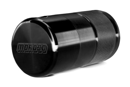 Moroso Air Oil Separator Small Body Black Finish - 2008-2014 Subaru STI