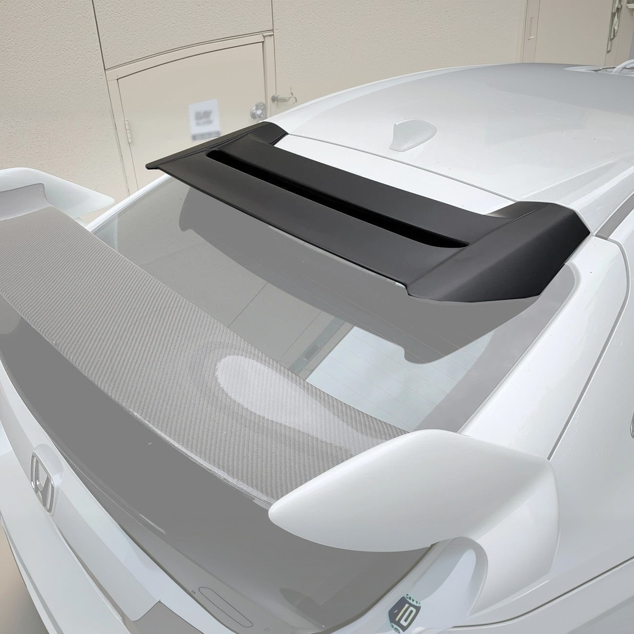 2016-21 Honda Civic Hatchback Mugen Conversion Rear Roof Spoiler Kit