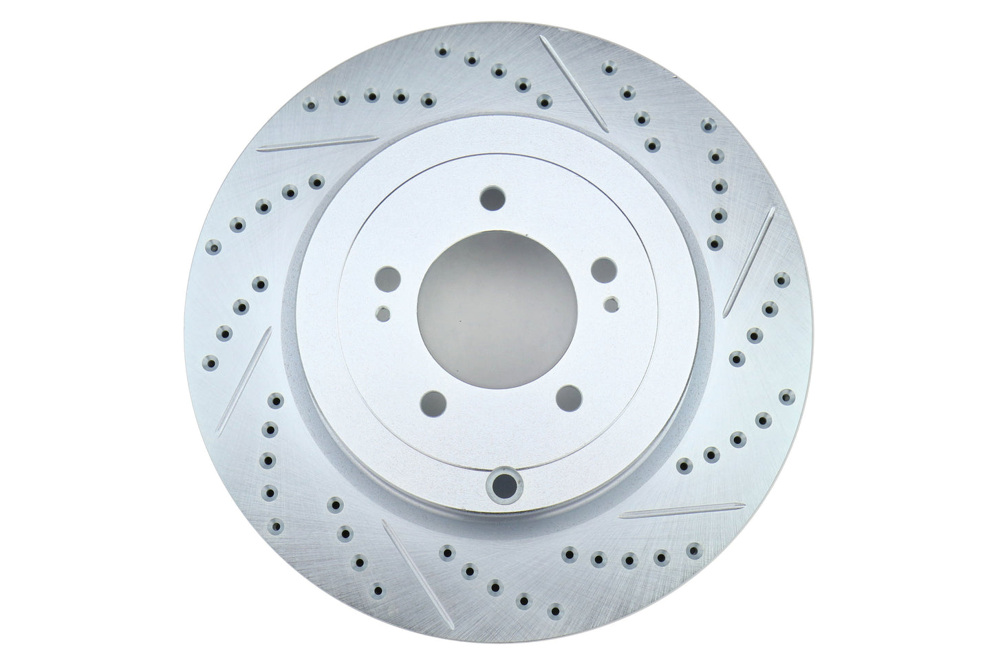 Stoptech C-Tek Sport Drilled and Slotted Rotor Single Rear Left - 2008-2015 Mitsubishi Evo X