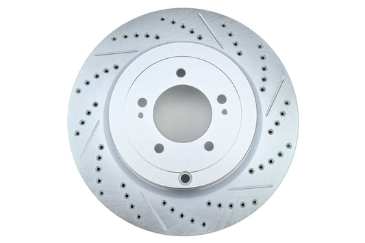 Stoptech C-Tek Sport Drilled and Slotted Rotor Single Rear Left - 2008-2015 Mitsubishi Evo X