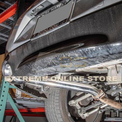 2017-Up Infiniti Q60 Muffler Delete Dual Tips Exhaust