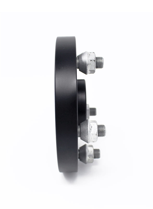Torque Solution Forged Aluminum Wheel Spacer 5x114.3 20mm Black Pair - 2005-2021 Subaru STI / 2015-2021 WRX / 2019-2024 Forester / 2014-2024 Outback