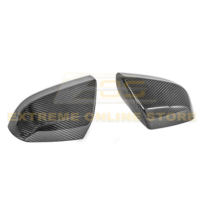 2013-18 Cadillac ATS ATS-V Sedan | GM Factory DRY CARBON FIBER Side Mirror Covers