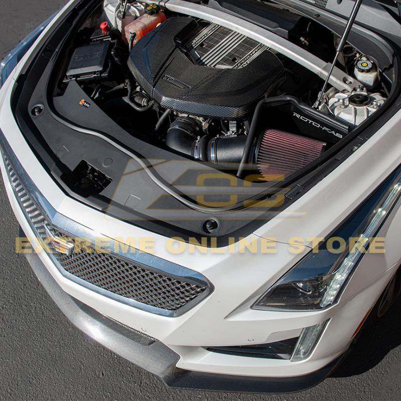 2016-19 Cadillac CTS-V Dry Carbon Fiber Front Engine Cover