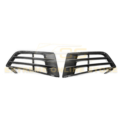 2016-19 Cadillac CTS-V DRY Carbon Fiber Front Accent Grill Insert