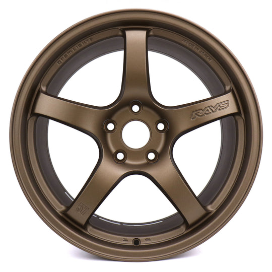 Rays Gram Lights 57CR Bronze 18x9.5 +38mm 5x114.3 (Single Wheel) - 2015-2024 Subaru WRX / 2015-2021 STI / 2019-2024 Forester