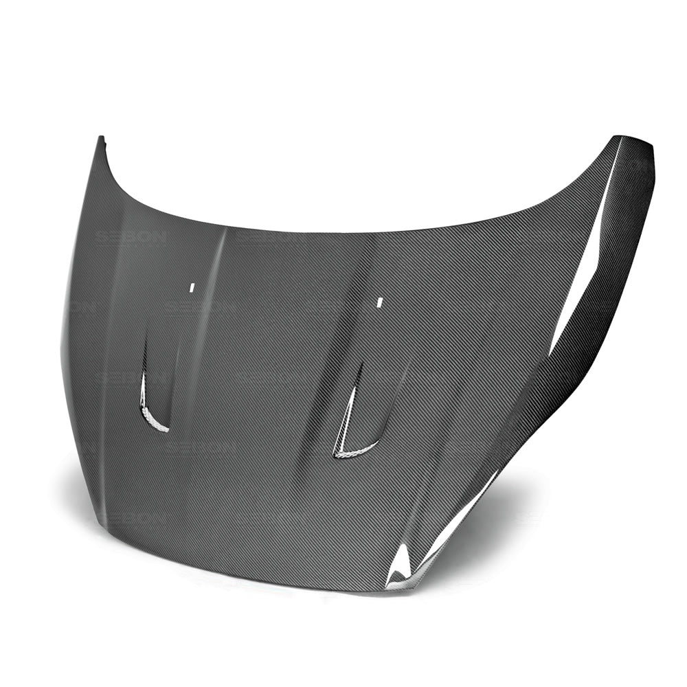 Seibon Carbon Fiber TM Style Hood - 2014-2019 Ford Fiesta