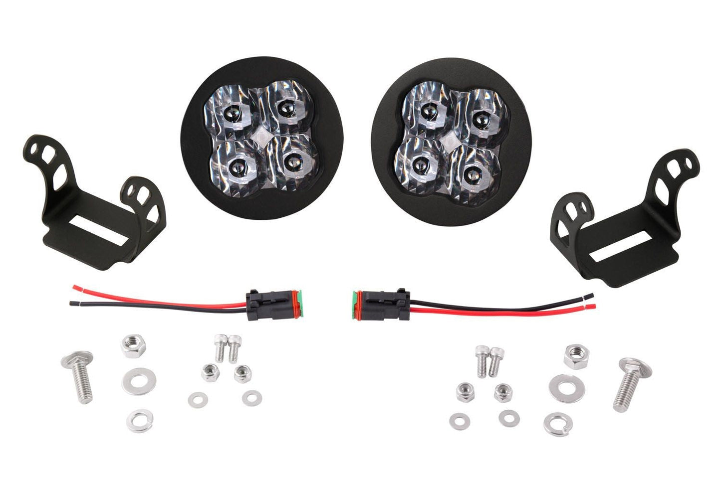 Diode Dynamics SS3 Pod Max Round Driving Light Kit (White) - Universal