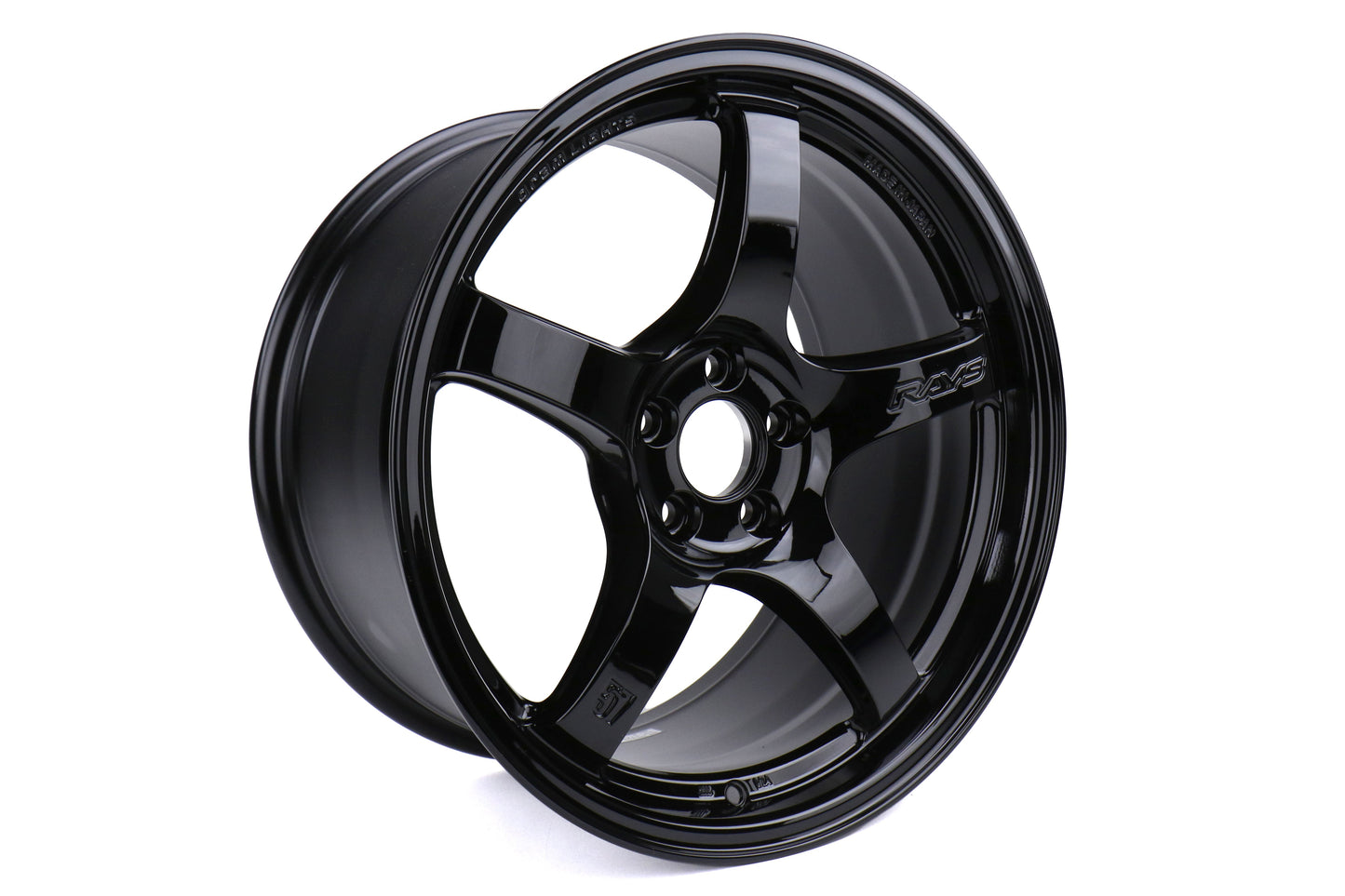 Rays Gram Lights 57CR Glass Black 17x9 +38mm 5x100 (Sold As Pair) - 2013-2024 Subaru BRZ / Scion FR-S / Toyota GR86 / 2014-2018 Subaru Forester